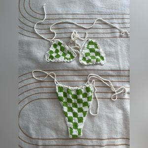 Knit bikini